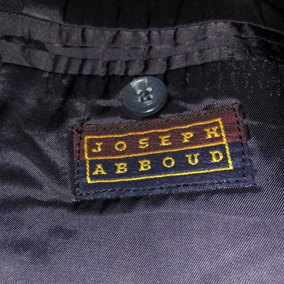 Joseph Abboud double breasted navy blazer - Picture 4 of 4